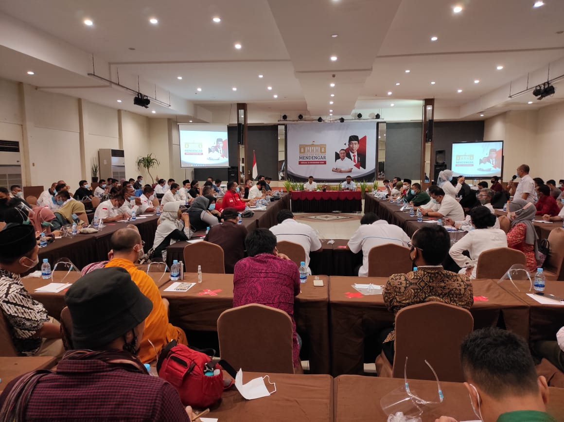 KSP Mendengar, Donny Gahral Adian Serap Aspirasi dan Problematika di Sumut