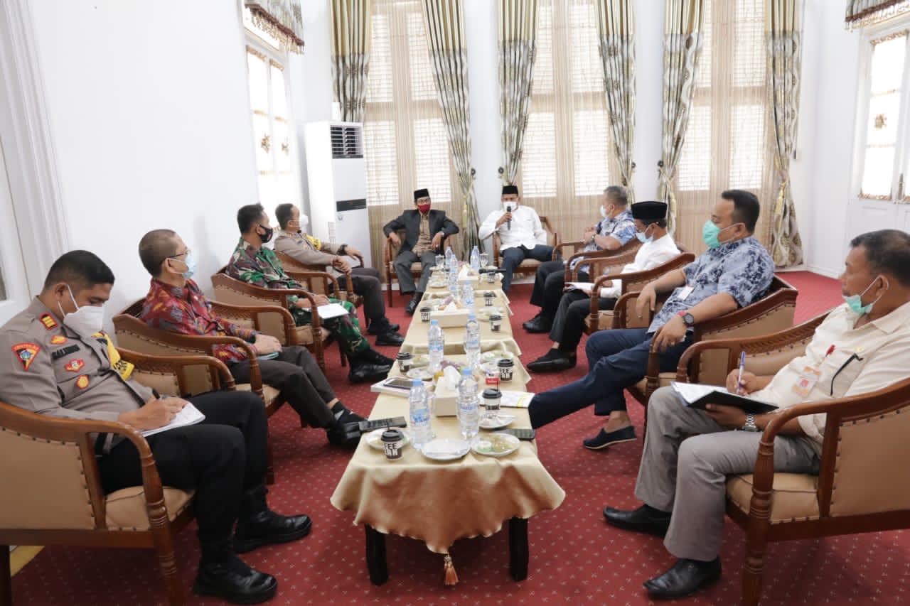 Rapat Forkopimda Aceh Timur Bahas Prokes