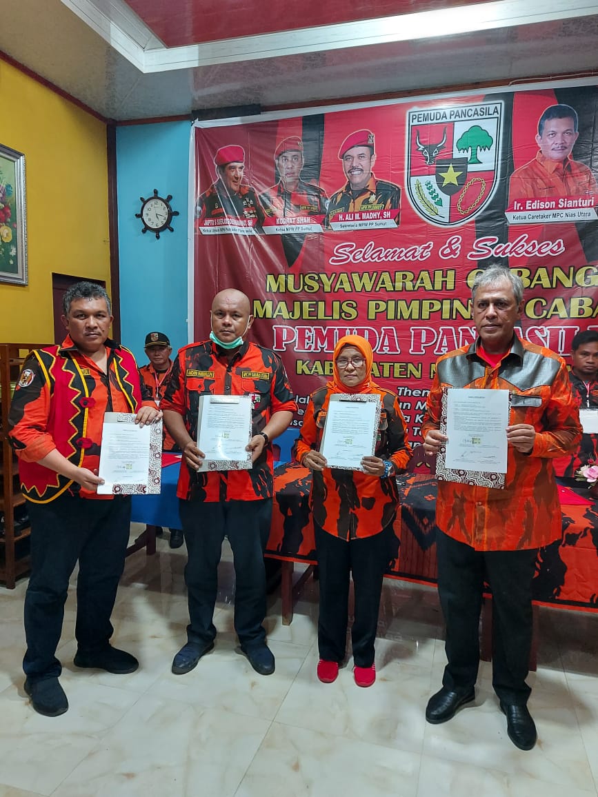 Muscab III PP Nias Utara, Kodrat Shah : Dukung dan Menangkan Paslon Amizaro-Yusman Zega