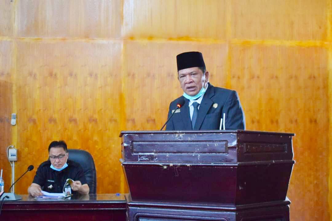 Walikota Sampaikan 6 (enam) Ranperda Kota Padangsidimpuan