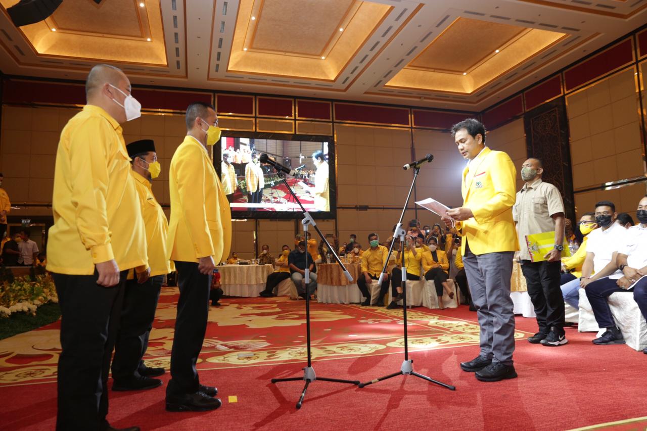 Musa Rajekshah Dilantik Menjadi Ketua DPD Golkar Sumut, Ijeck : Urus Partai, Bukan Urus Pengurusnya