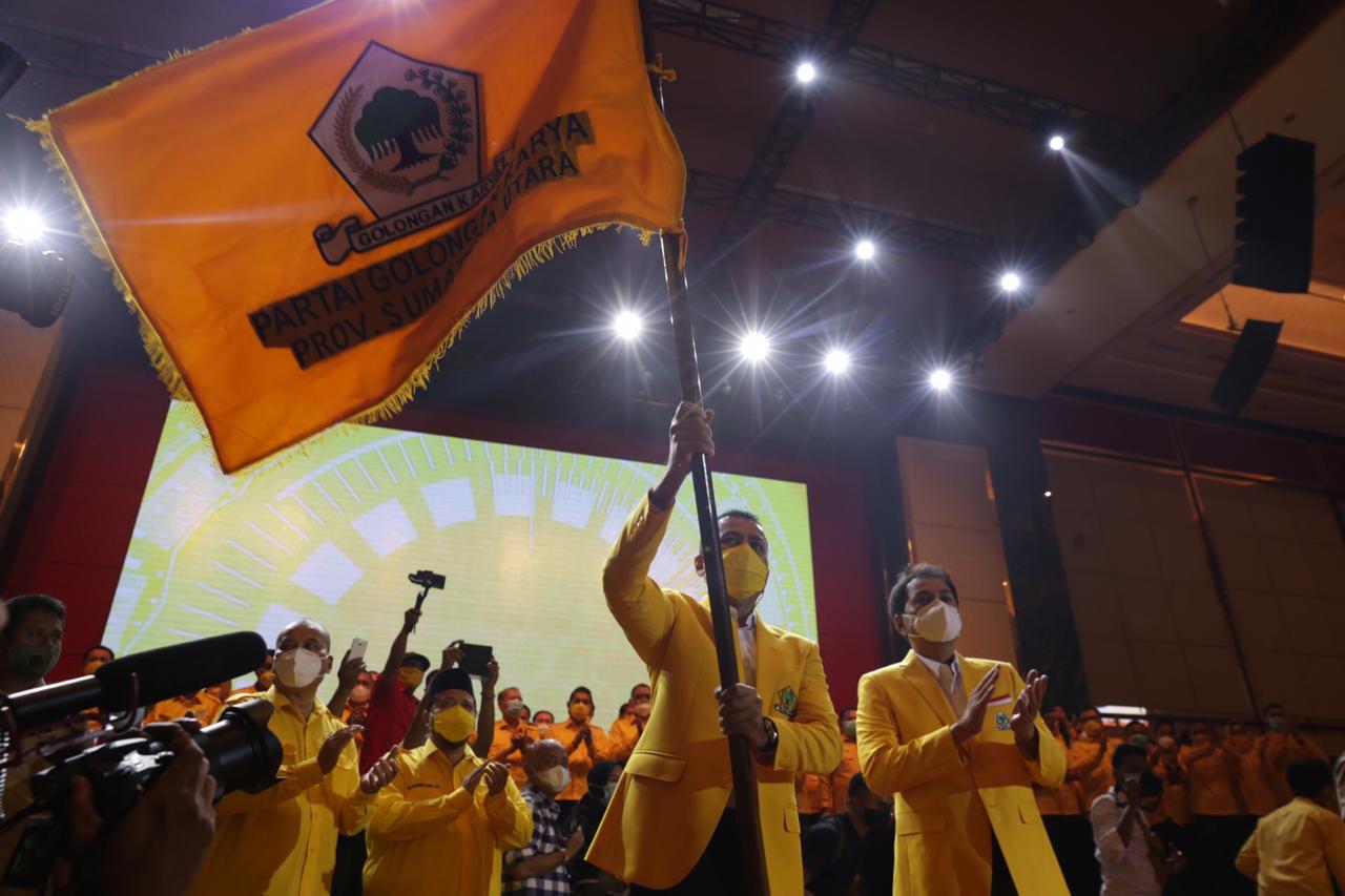 Ijeck Resmi Dilantik Pimpin DPD Partai Golkar Sumut Periode 2020-2025