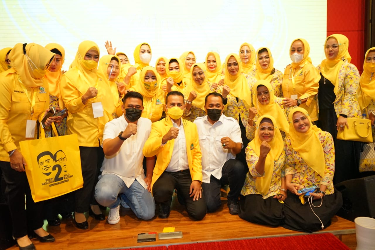 Bersama Golkar, Ijeck Siap Menangkan Bobby-Aulia