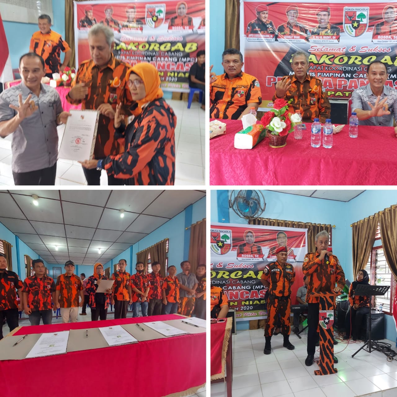 Rakorcab MPC PP Kabupaten Nias, Kodrat Shah : Kader Dukung Penuh Enanoi Dohare - Yulius Lase,Â 