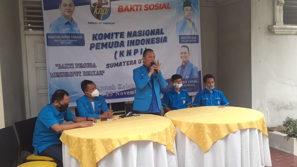 KNPI Sumut Baksos di Johor, Samsir Pohan: Anak Muda Harus Memimpin