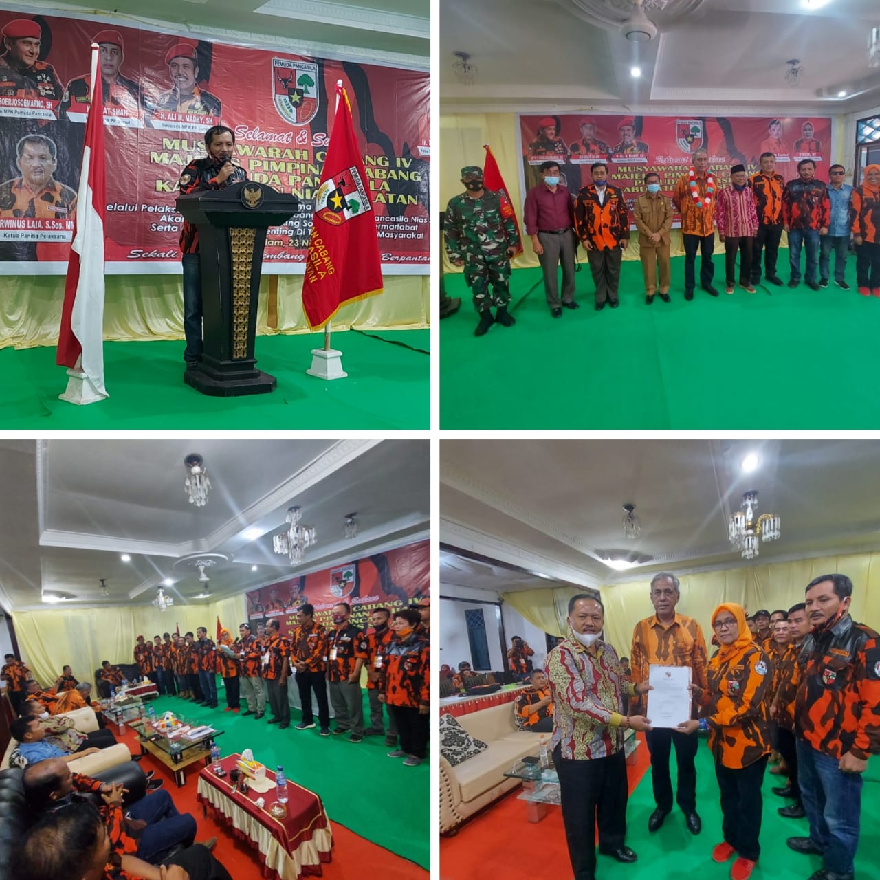Ketua MPC PP Nisel Erwinus Laia : Siap Mendukung dan Memenangkan Paslon Hilarius Duha-Firman Giawa