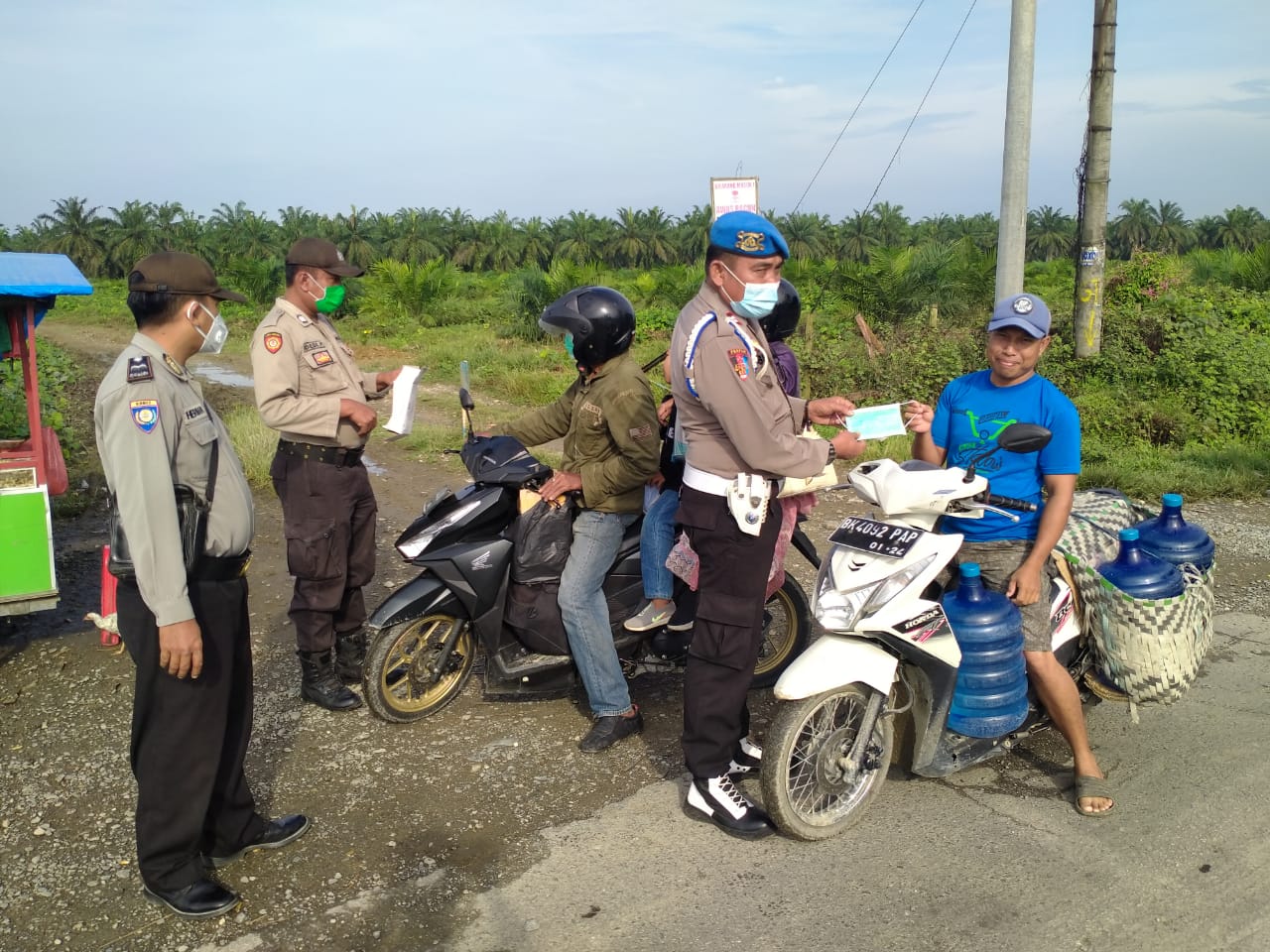 Polsek Padang Tualang Kembali Gelar Operasi Yustisi