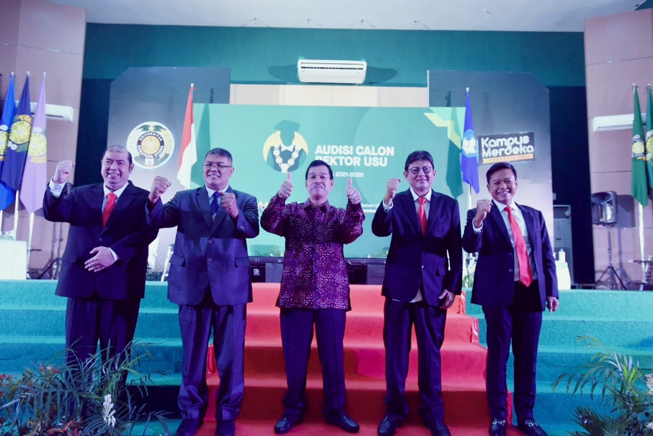 Audisi Calon Rektor USU Diikuti 4 Peserta, 2 Calon Mundur