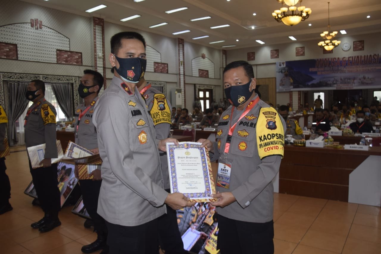 Peringkat V Terbaik Satgasda Nusantara, Kapolres Sergai Raih Penghargaan Dari Kapoldasu