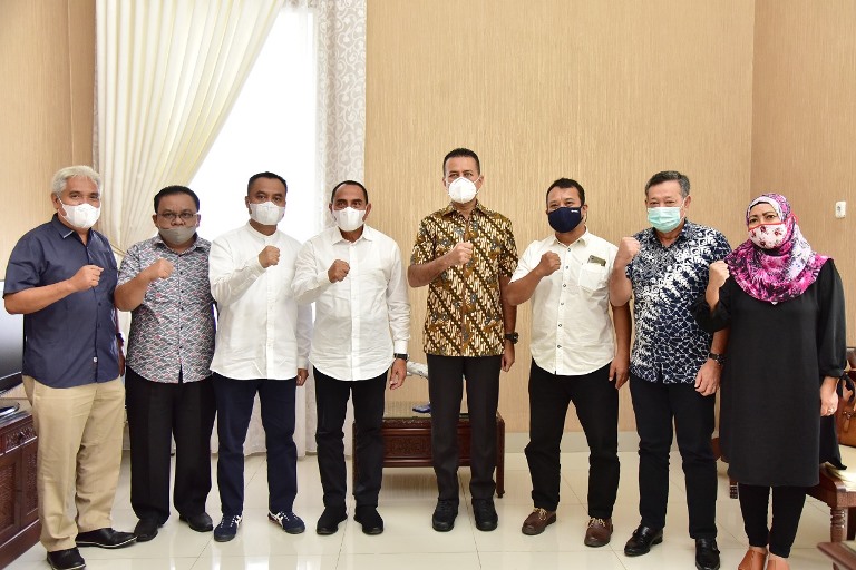 Gubsu dan Wagubsu Terima Audiensi SPS Sumut,Pejabat harus terbuka kepada pers