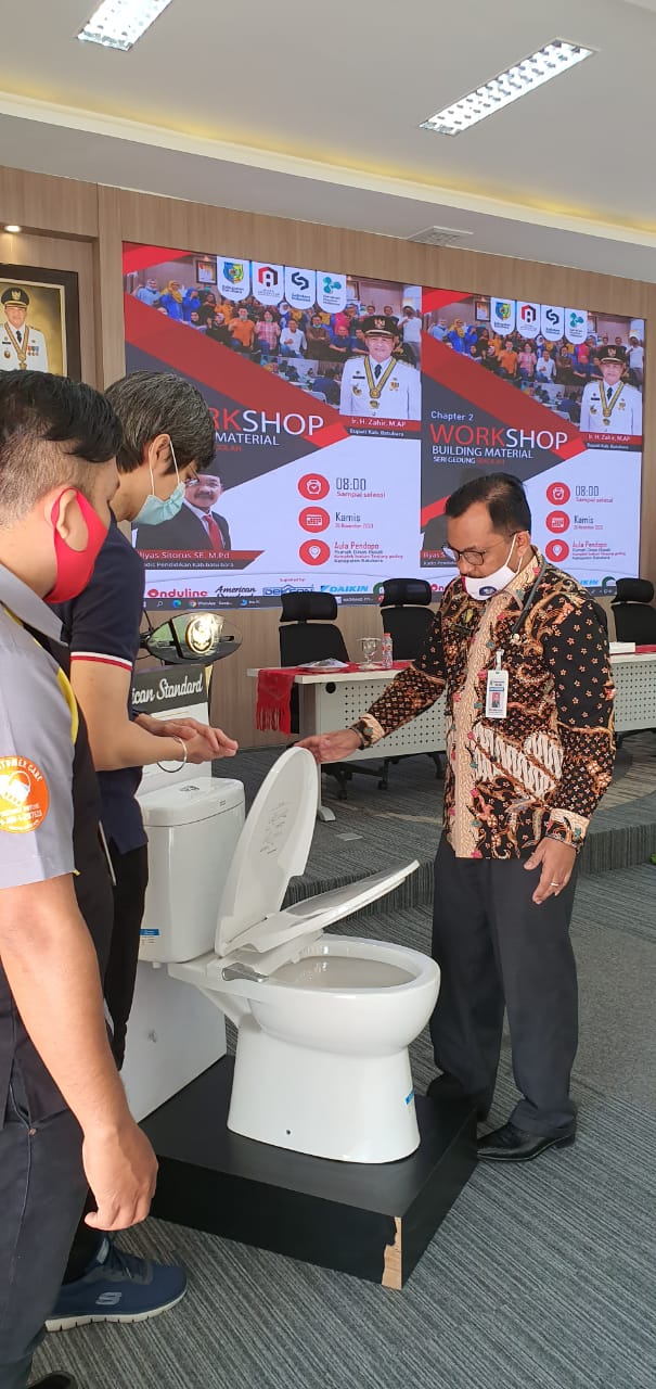 Kadisik batubara, Ilyas : Pengenalan Material Bangunan Perlu Bagi Pengelola Sekolah
