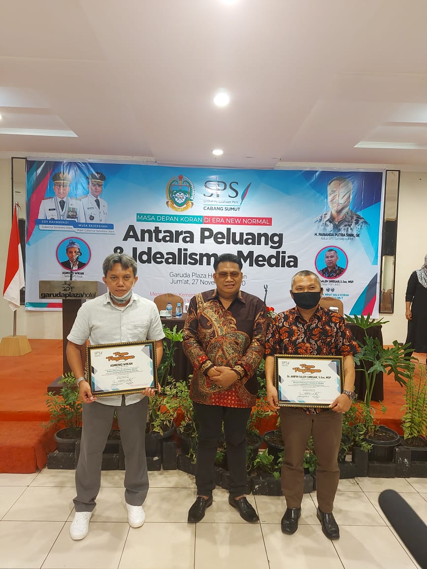 Gelar Seminar SPS Cabang Sumut, Strategi Masa Depan Surat Kabar Dimasa Pandemi