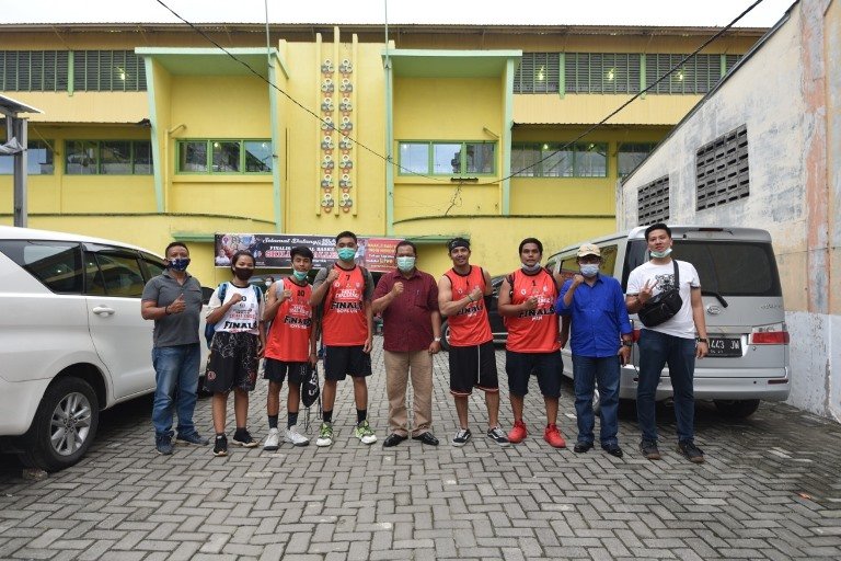Walikota Irsan Efendi Nasution SH hadiri kejuaraan virtual basket Balls Skills Challenge North Sumatra  2020