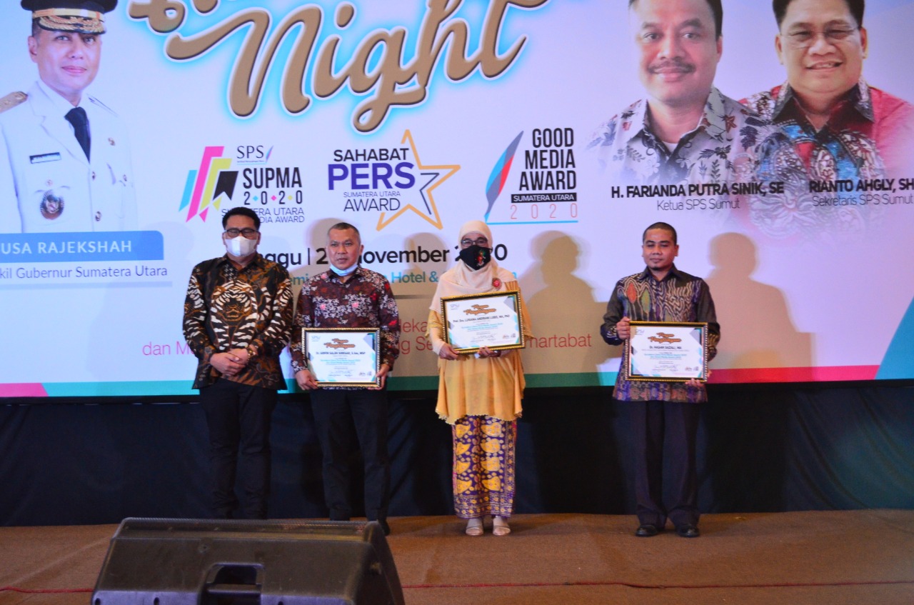 Peduli Pers dimasa Pandemi, Anto Genk Apresiasi Gubsu Edy - Wagubsu Ijeck