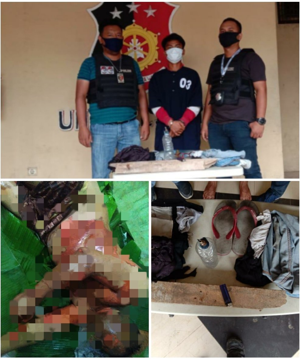 Ridwan Siboro Kritis, Polsek Medan Helvetia Ringkus DJS Pelaku Pembakaran