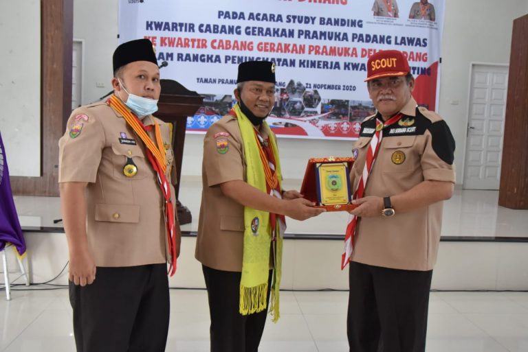 Waka Mabicab Kwarcab Palas Kunjungi Kwarcab Gerakan Pramuka Deliserdang