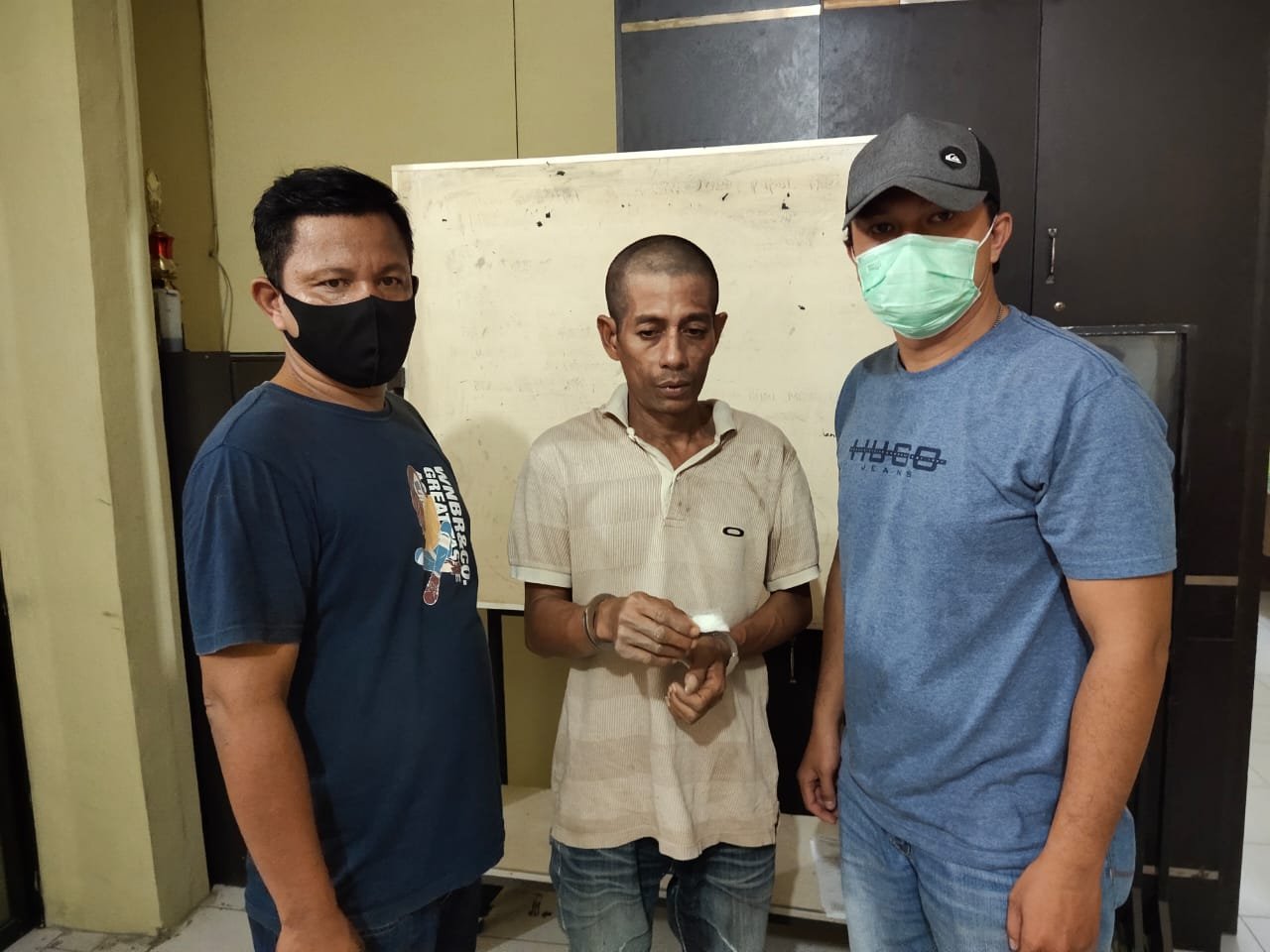 Polres Tanjung Balai Ringkus Nyak Ali Pengedar Shabu Gg Losmen