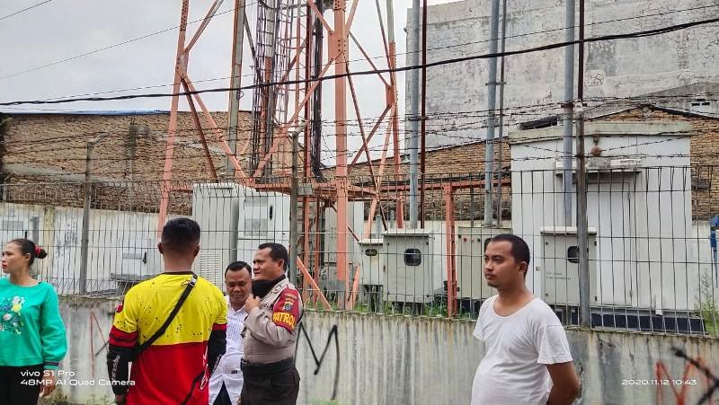 LSM Pakar Minta Evaluasi Pembangunan Tower Indosat di Patumbak, Atan Gantar Gultom : Usut Oknum Polri Diduga Terlibat Pembeking