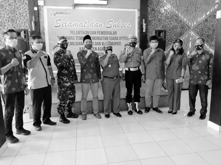 Pelantikan PTPS Dihadiri Camat Kisaran Barat