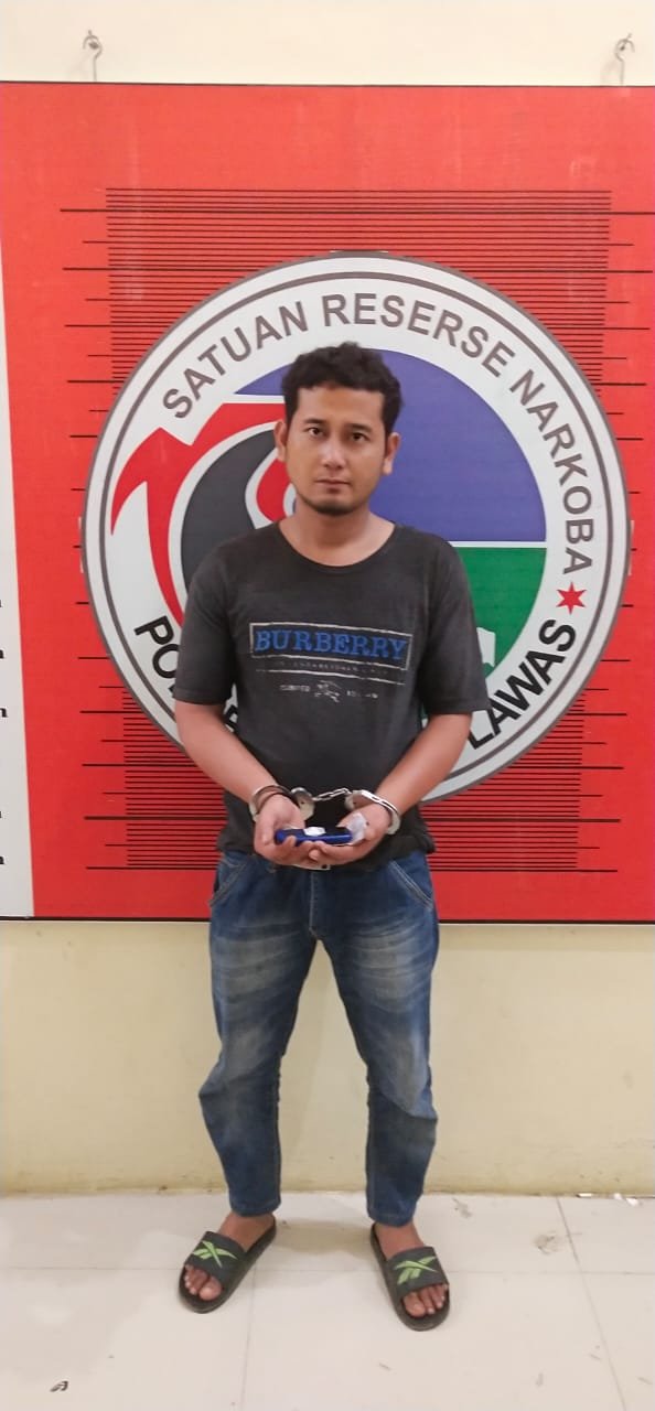 Menyaru Sebagai Pembeli, Pengedar Shabu Ditangkap Polisi