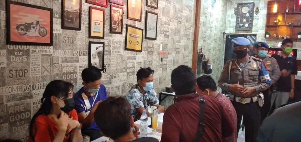 Mencegah Penyebaran Covid-19 dan Cipta Kondisi Pemilu 2020, TNI-Polri dan Pemko Tanjung Balai Menggelar Ops Yustisi