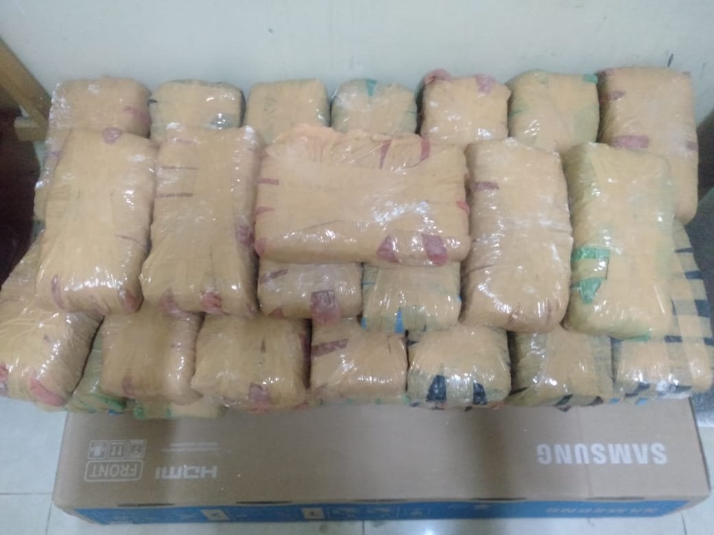 48 kilogram Ganja dari Pabrik Kapur Diamankan Satres Narkoba Polrestabes Medan