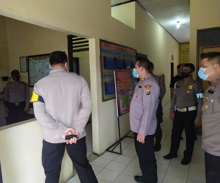 Sidak Ke Polsek Medan Helvetia, Ini Kata Kapolrestabes Medan Kombes Pol Riko Sunarko