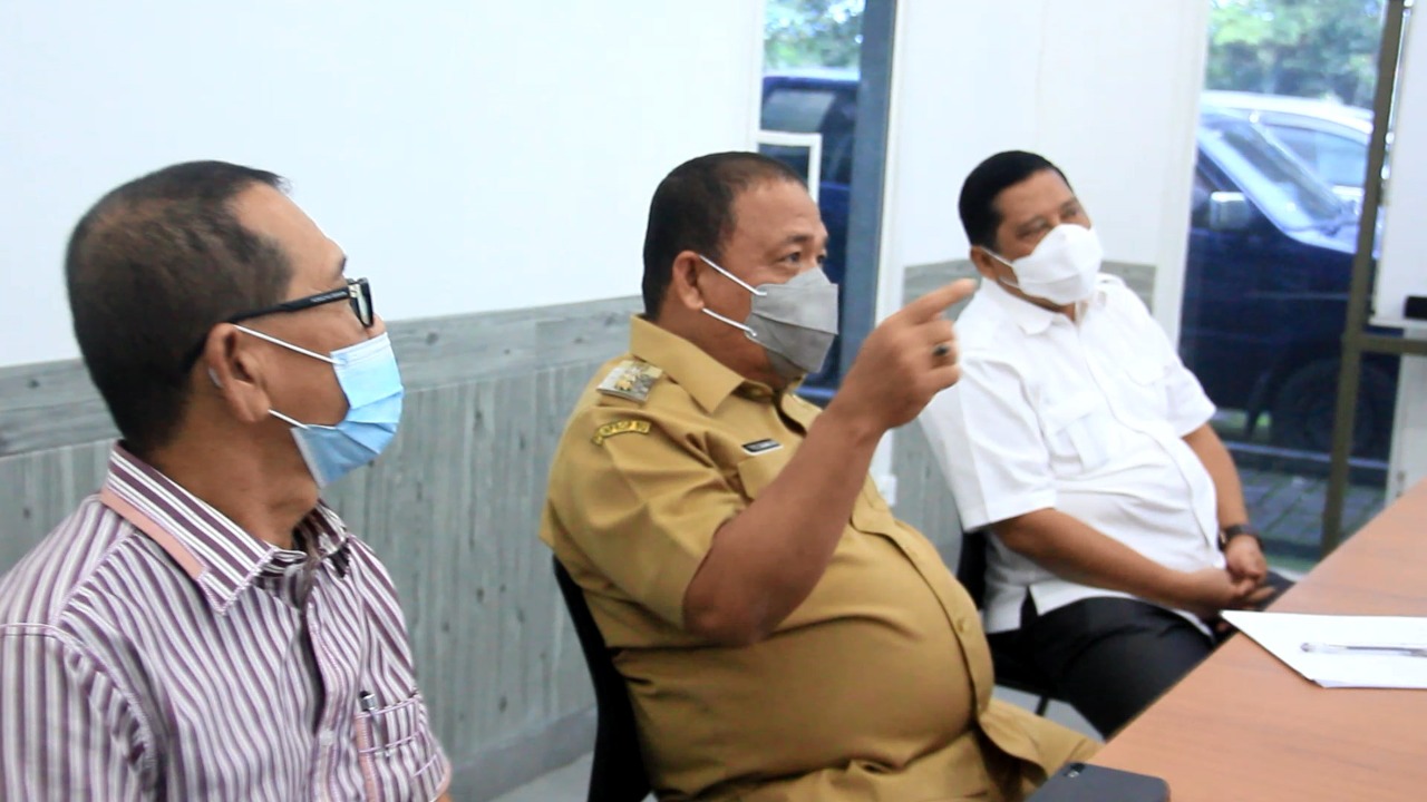 Bupati Langkat Terima DIPA 2021 dari Presiden RI Lewat Vidcon