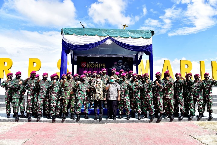 Apresiasi Baksos Yonmarhanlan I Belawan  Gubernur Harapkan Hal Serupa Diadakan Tempat Lain