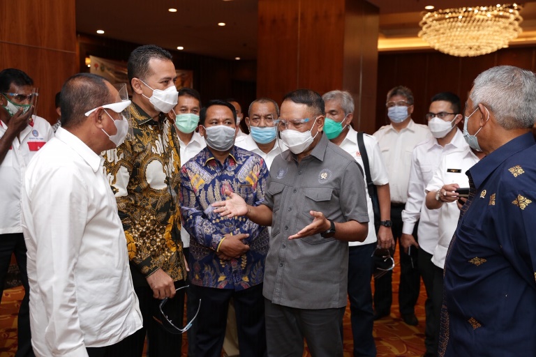 Menpora Sosialisasikan Grand Desain Keolahragaan Nasional,  Edy Harapkan Sumut Sport Center Bantu Kemajuan Dunia Olahraga