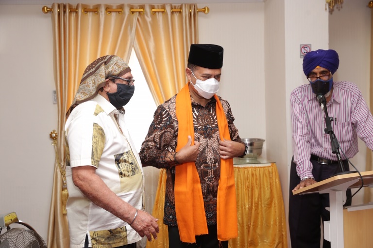 Hadiri Perayaan Deepavali Wagub Harapkan Masyarakat Tetap Jaga Protokol Kesehatan