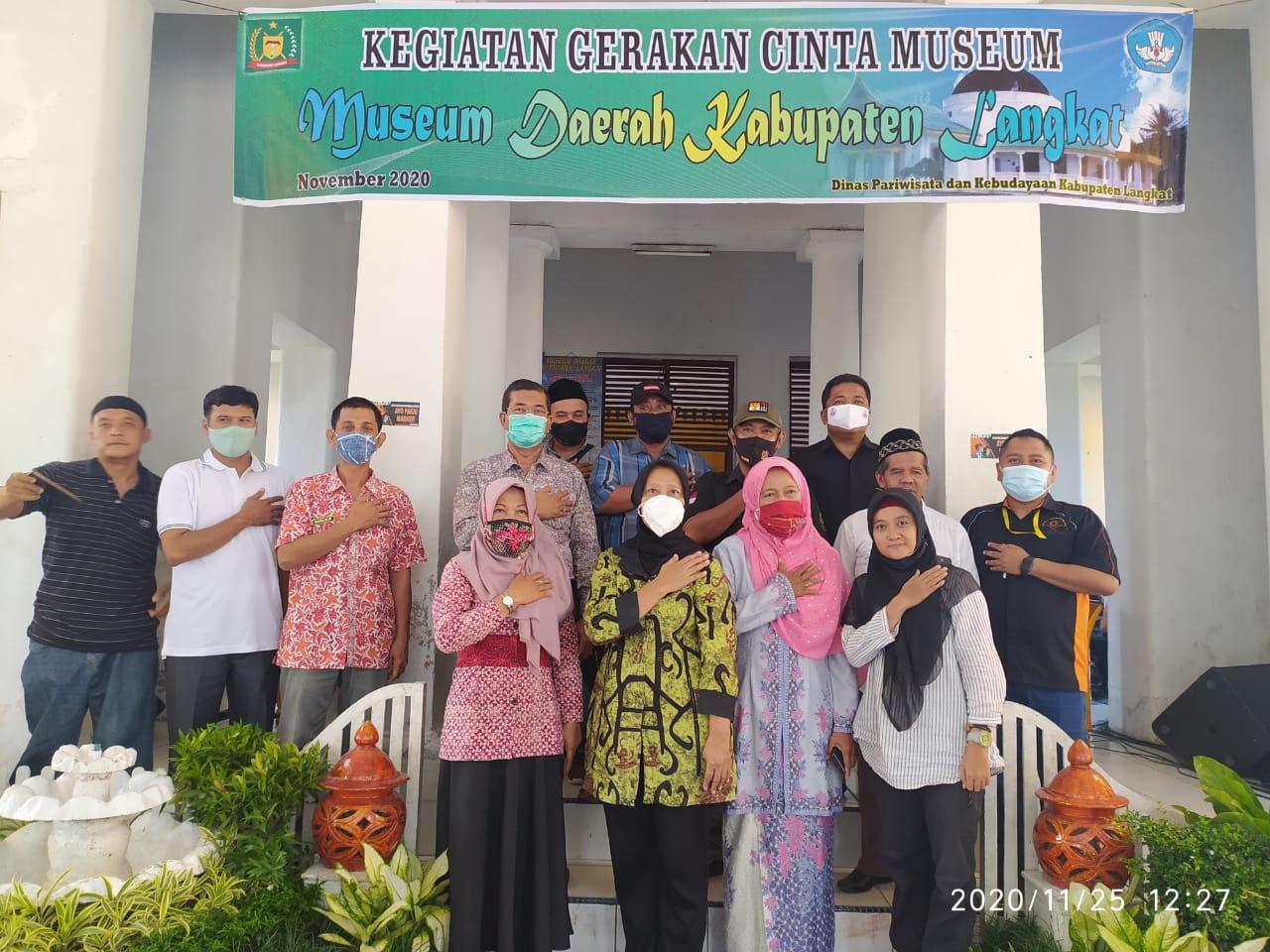 Pemkab Langkat Melalui Dinas Pariwisata dan Kebudayaan Gelar Gerakan Cinta Meseum
