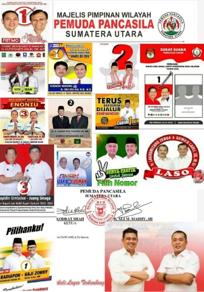 Ketua MPW PP Sumut kodrat Shah Intruksikan Menangkan Pasangan Usungan Pemuda Pancasila