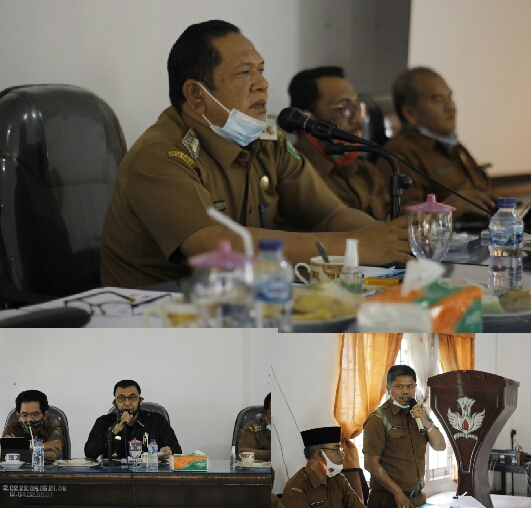 Pimpin Rapat Belajar Tatap Muka, Walikota Irsan Efendi Nasution : Prokes Wajib Dilaksanakan