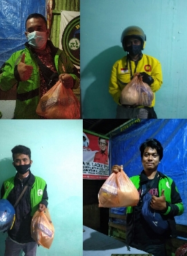 Bakopam Sumut Kembali Salurkan Bansos Tahap IV Pengemudi Online