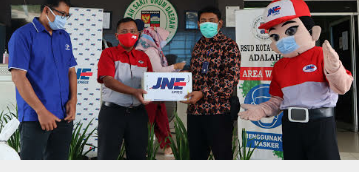 JNE distribusikan 100 Ton bantuan Covid ke lebih dari 1.200 Faskes dan 1135 lembaga dan perorangan di seluruh Indonesia