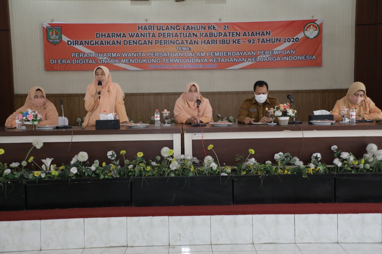 Dharma Wanita Asahan Gelar Rakornis