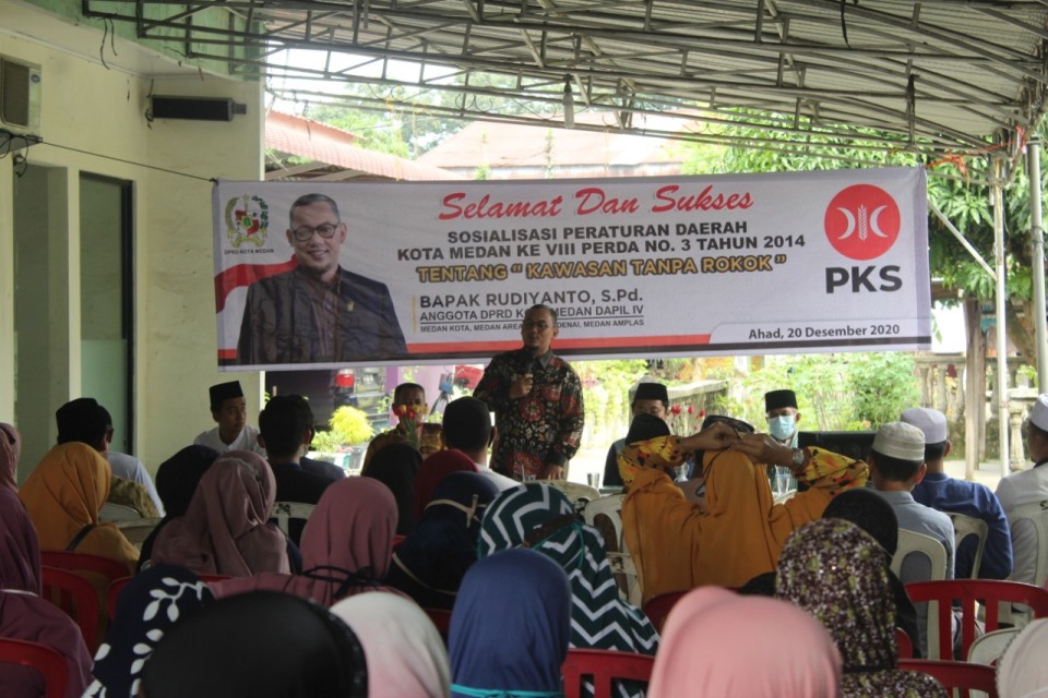 Dikunjungi Anggota DPRD Medan Fraksi PKS Warga Timbang Deli Baru Tahu Ada Perda KTR