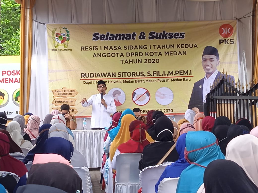 Direses Rudiawan Sitorus Warga Pertanyakan Rencana Penggusuran di Pinggiran Sungai Deli
