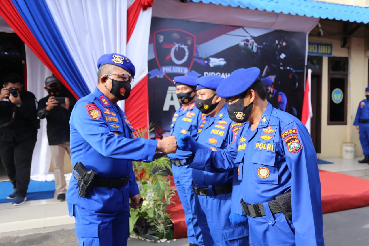Kapolda Sumut Rayakan Hari Jadi Polairud ke 70 Secara Virtual