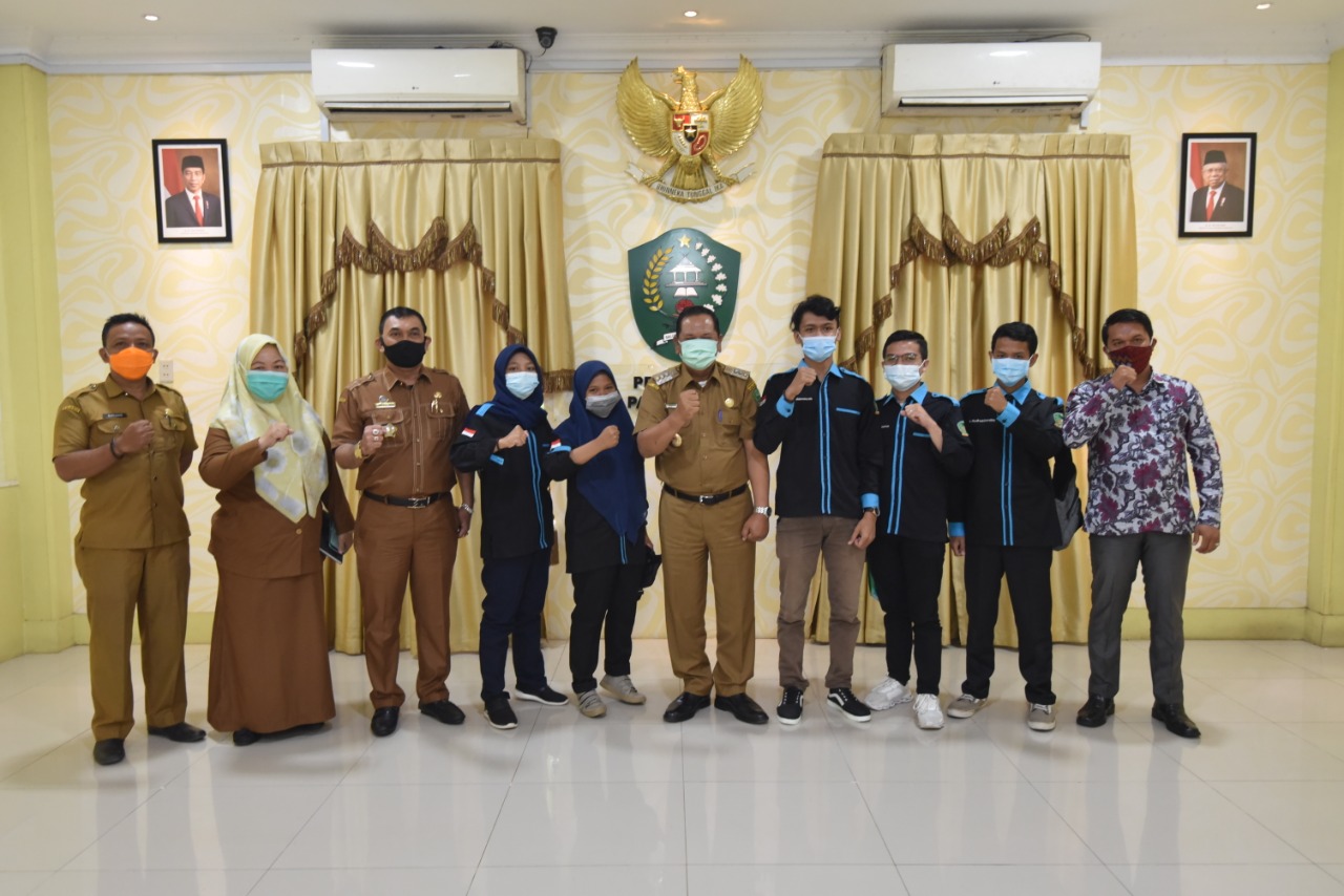 Walikota Irsan Nasution Terima Pema Pasid UINSU