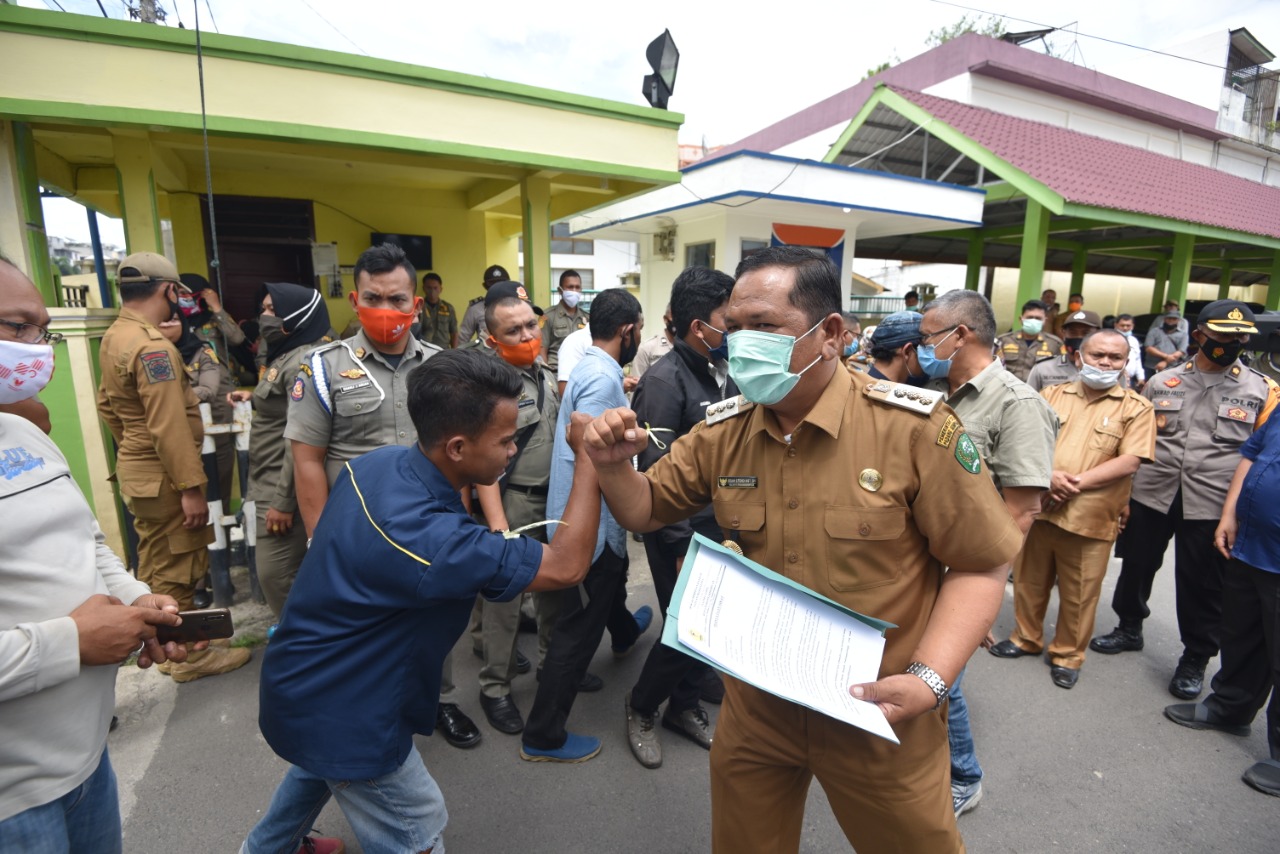 Sapma AMPI Tolak Indomaret dan Alfamidi, Walikota : Saya Tidak Pernah Keluarkan izin