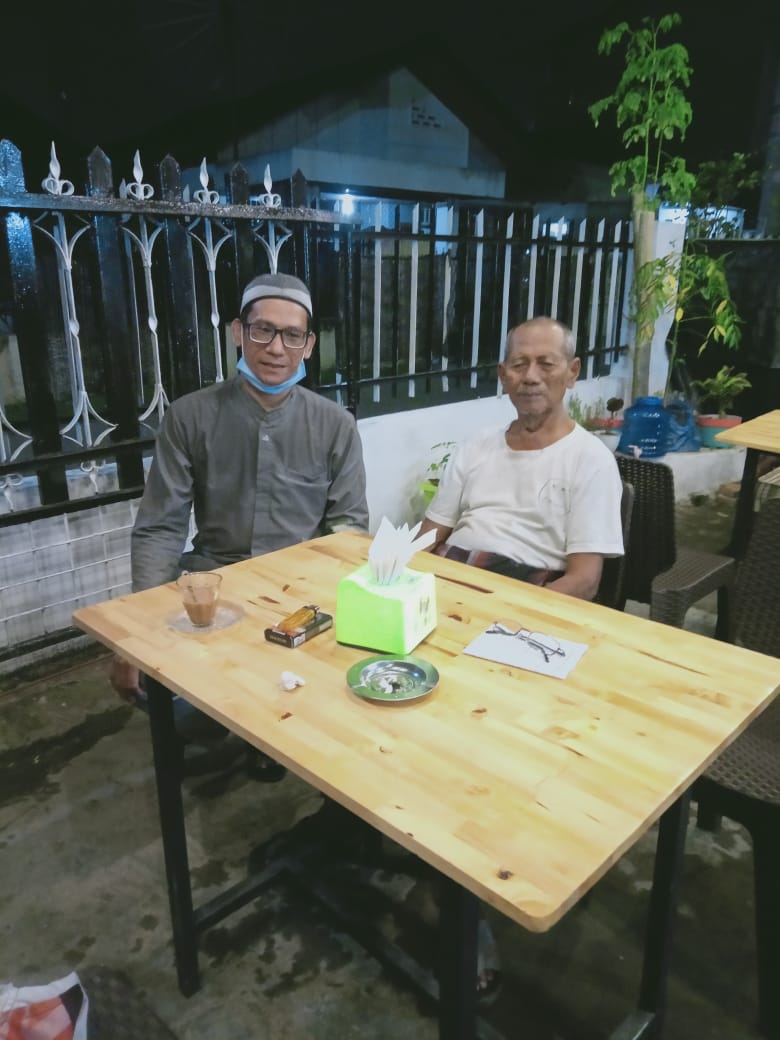 PW Pejuang Islam NUsantara Sumatera Utara shilaturahmi dengan Mbah Zaini Tokoh NU