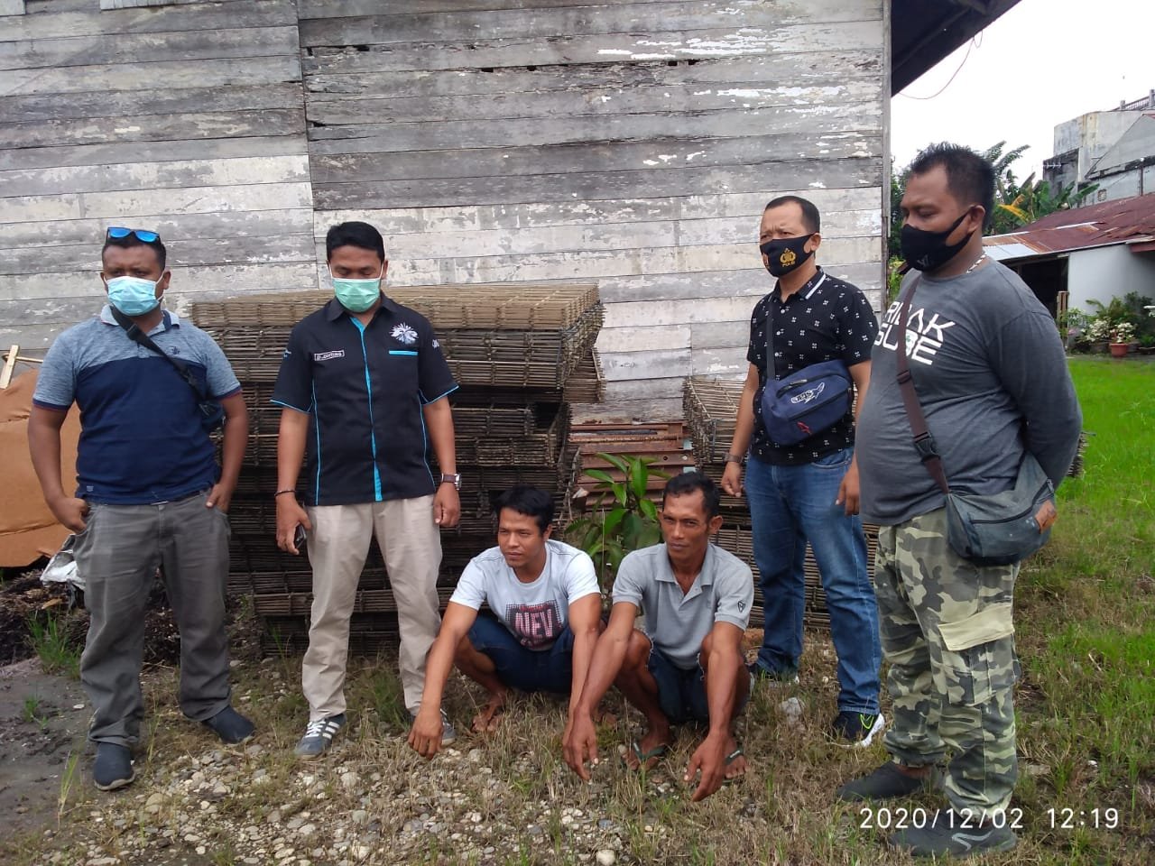 Curi 70 Rak Kepiting Sangkak,Syahrul Diamankan Opsnal Polsek Brandan.