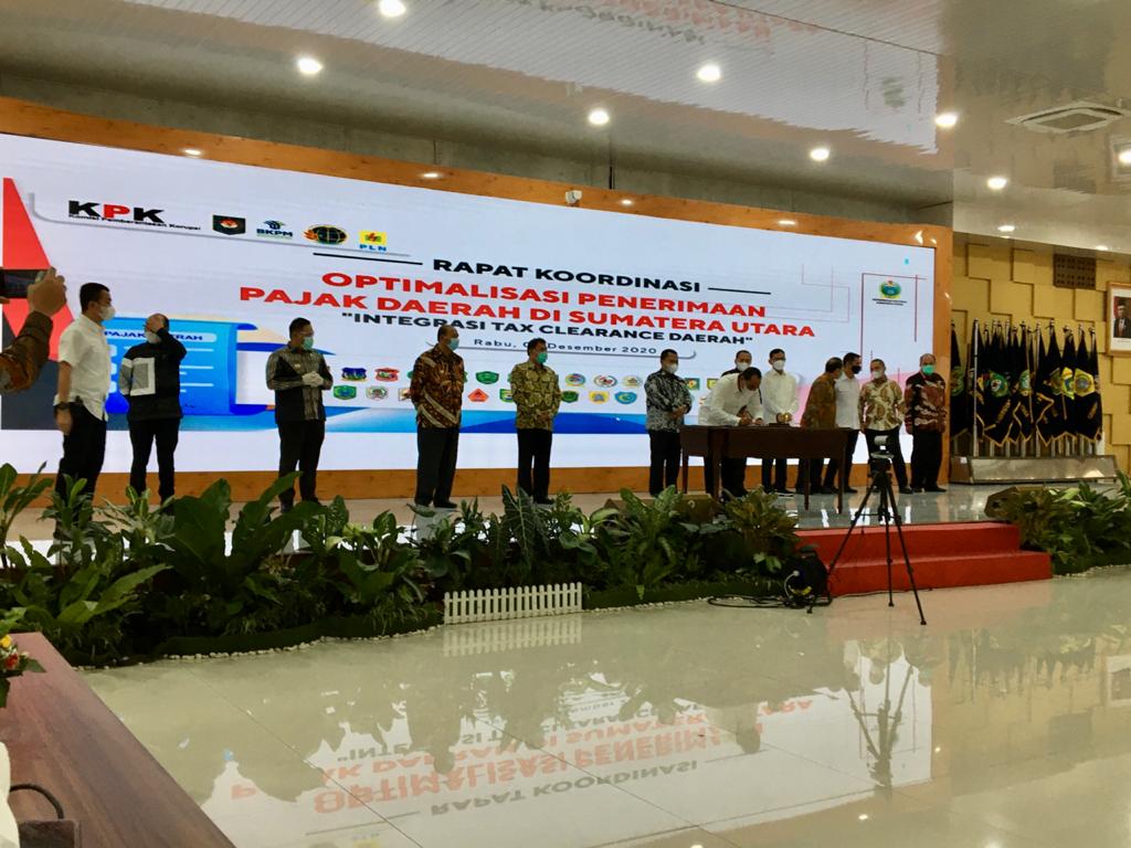 KPK Rakor Optimalisasi PAD dan Aset di Sumut