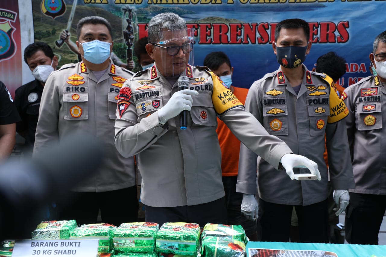 Pengungkapan 30 Kg Sabu Oleh Polrestabes Medan, Ini Kata Kapoldasu