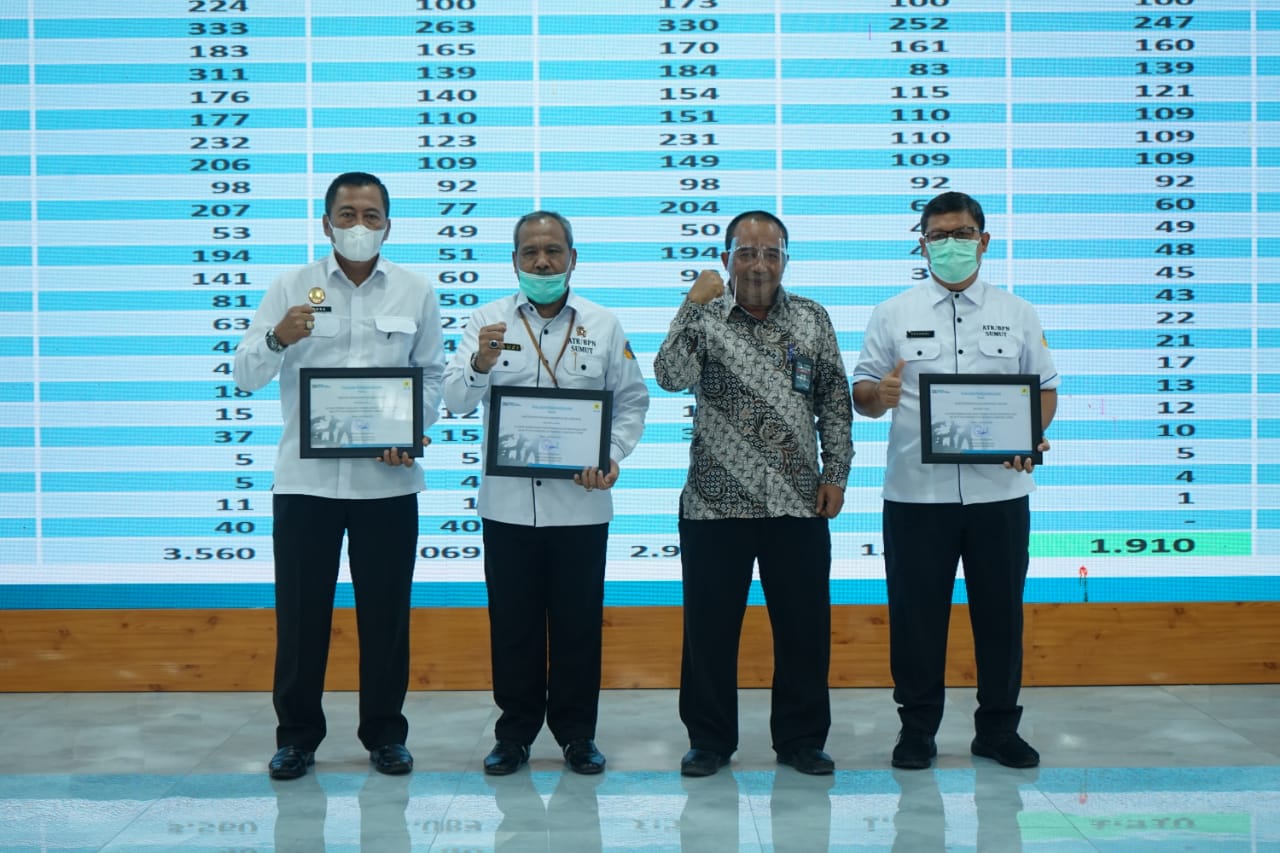 Sinergi dengan KPK â€“ Kementerian ATR/BPN, PLN Raih 1.910 Sertifikat Aset Tanah di Provinsi Sumut