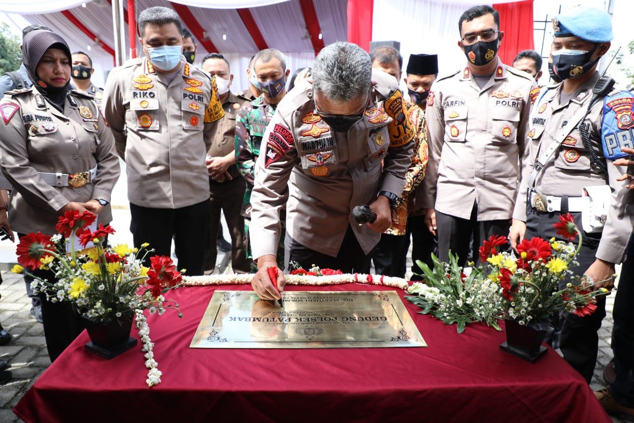Resmikan Mako Polsek Patumbak, Kapolda Sumut: Gedung Baru Semangat Baru