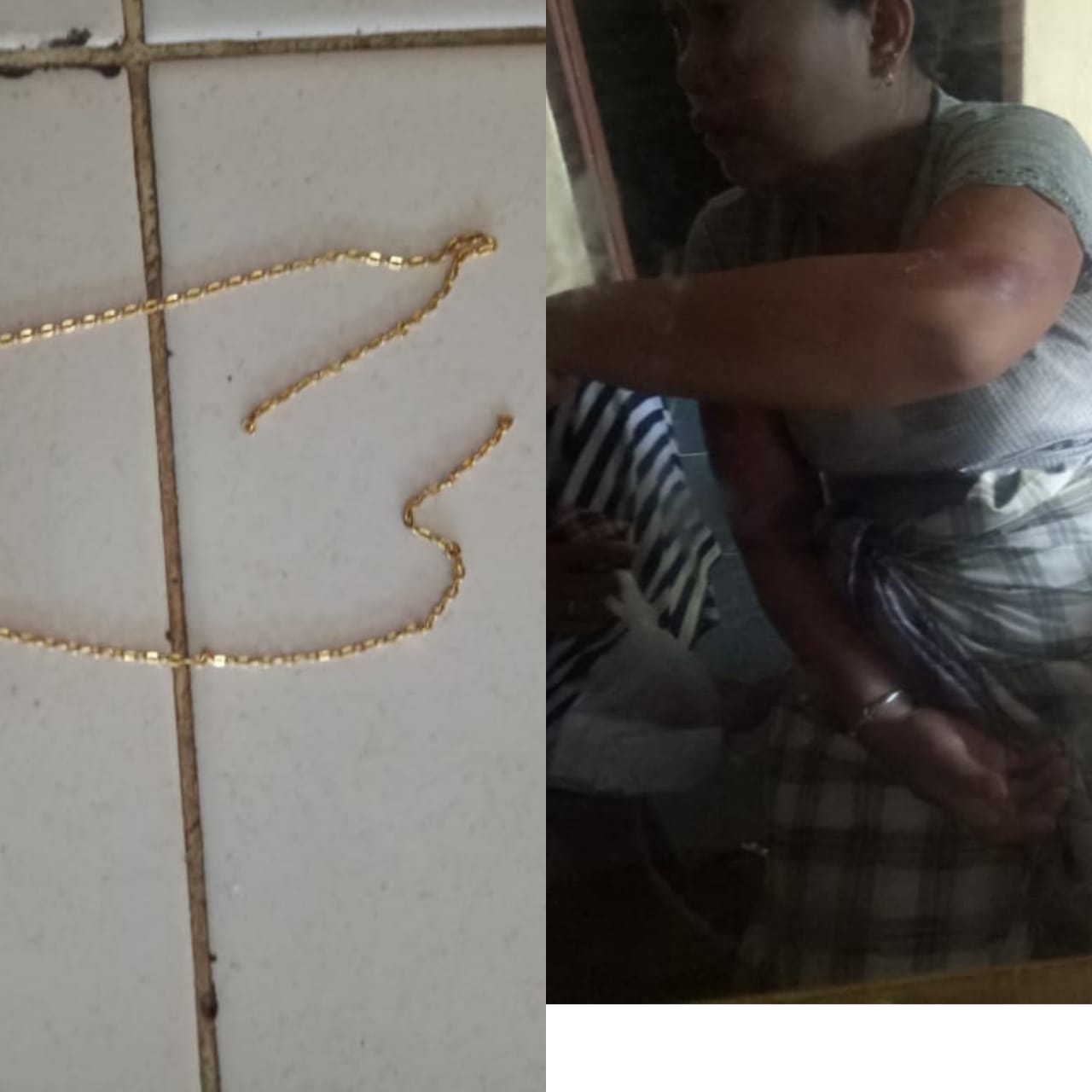 Jambret Kalung IRT, Pelaku Jambret Kabur Tinggalkan Sepedamotor