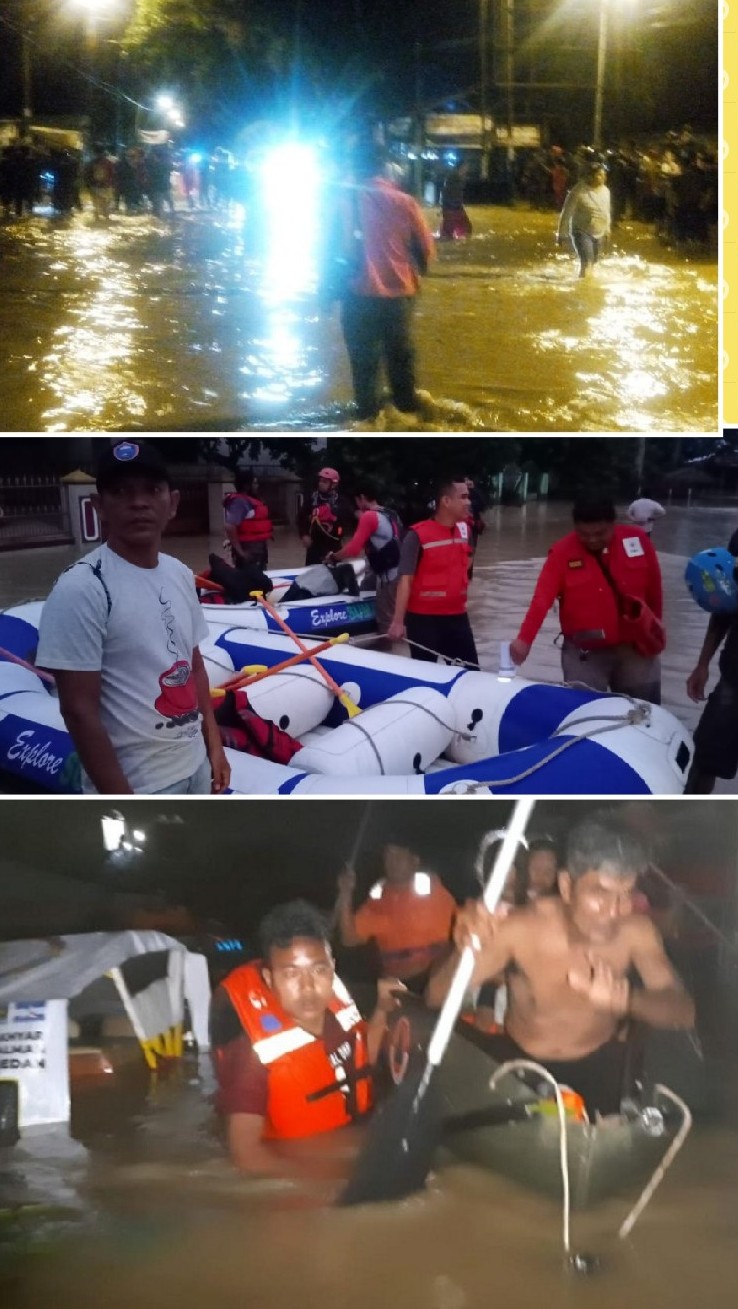 Akibat Hujan Deras Kota Medan Kebanjiran, 4 Orang Tewas, 6 Hilang Terseret Harus Banjir